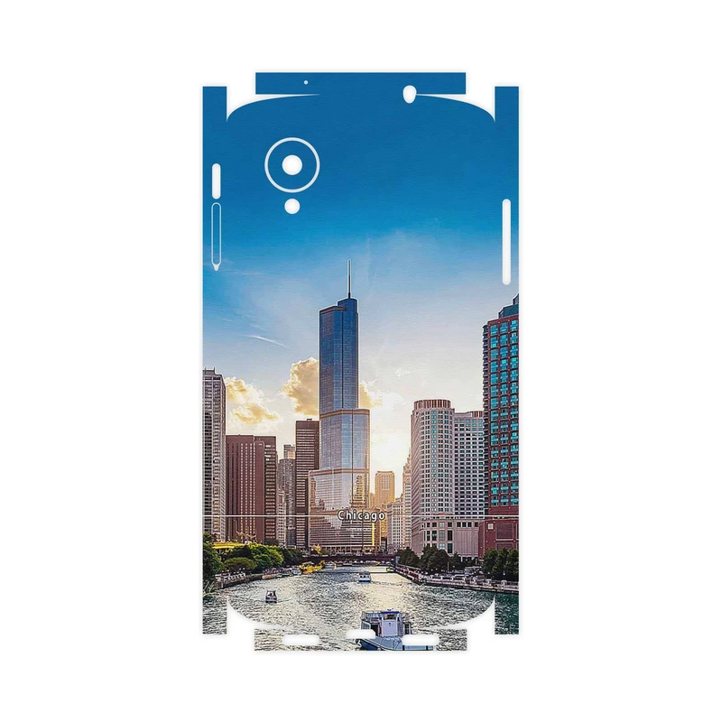 برچسب پوششی ماهوت مدل City of Chicago-FullSkin مناسب برای گوشی موبایل گوگل Nexus 5