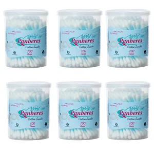 گوش پاک کن پنبه ریز مدل 06100 مجموعه 6 عددی