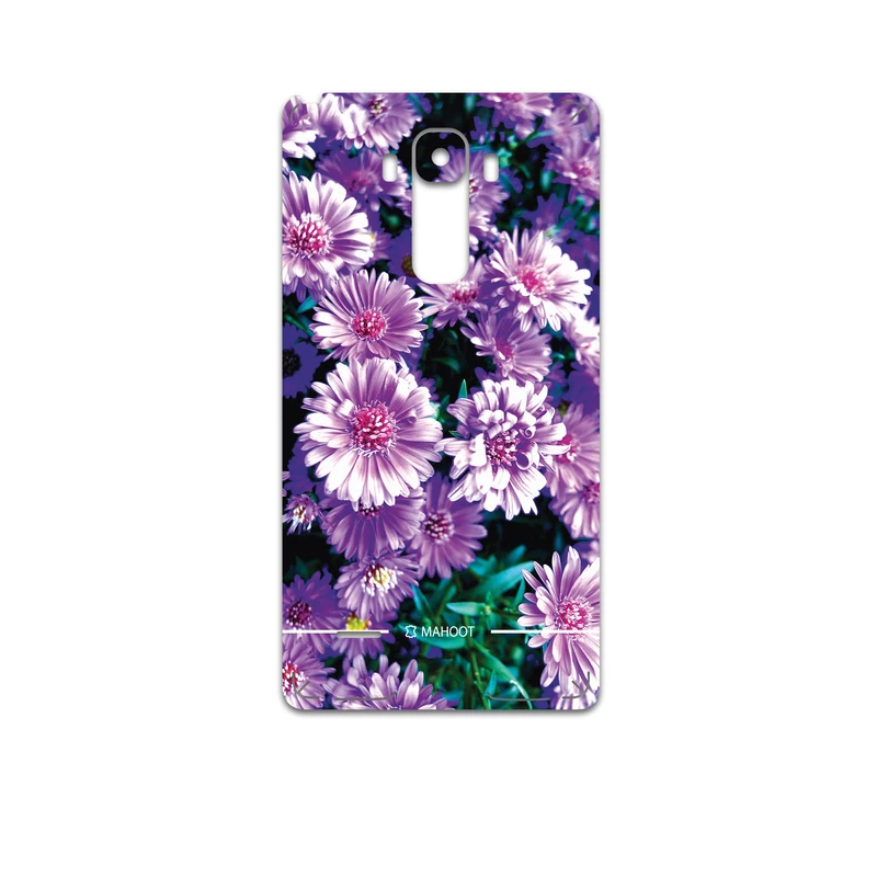 برچسب پوششی ماهوت مدل Purple-Flower مناسب برای گوشی موبایل ال جی G4 Stylus