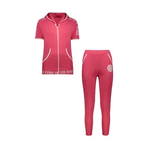 ست سویشرت و شلوار ورزشی زنانه مدل 6400