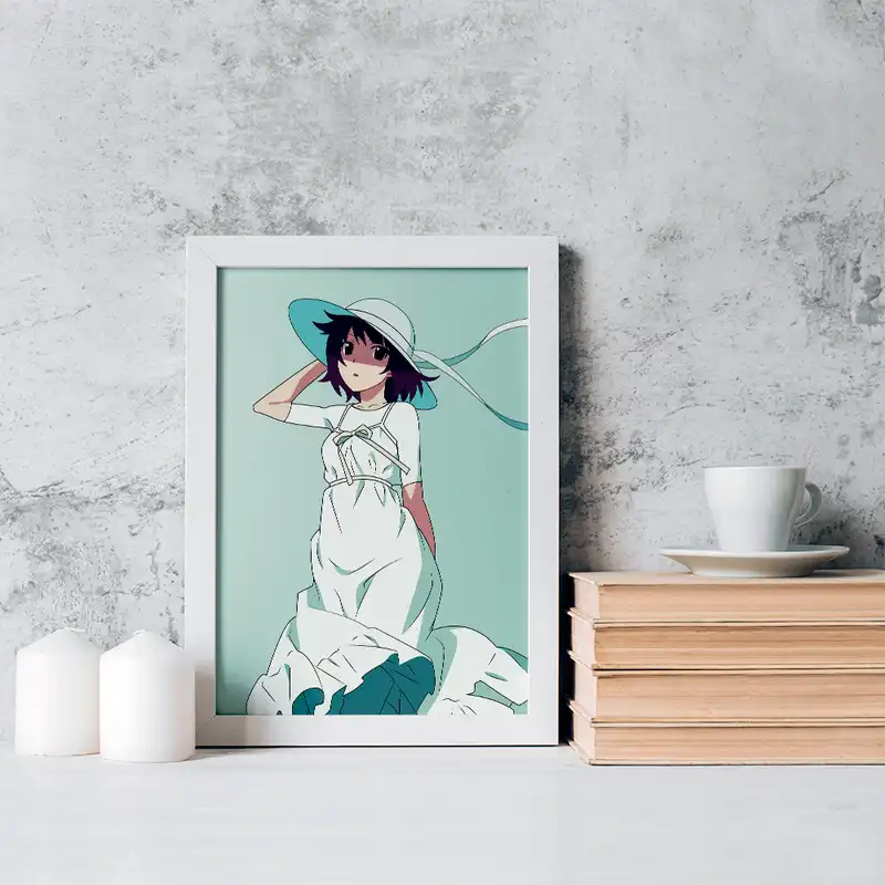 تابلو خندالو مدل سنجو گاهارا انیمه مونوگاتاری کد 16197