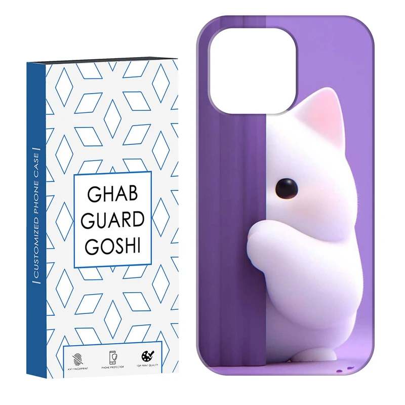 کاور قاب گارد گوشی طرح گربه کد Dimo-815 مناسب برای گوشی موبایل اپل IPHONE 16 PRO