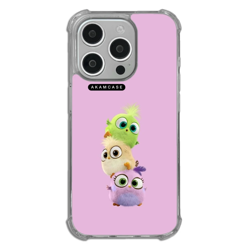 کاور آکام مدل AMC-WTA15PRO-ANGRY BIRDS1 مناسب برای گوشی موبایل اپل iPhone 15 Pro