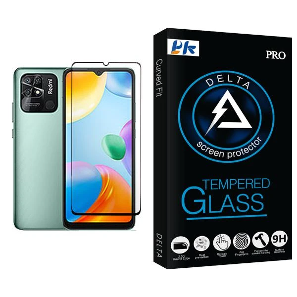 محافظ صفحه نمایش پی کی مدل Delta Glass MIX001 مناسب برای گوشی موبایل شیائومی Redmi 10C