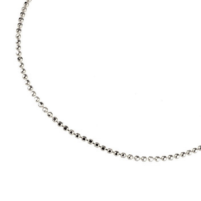 زنجیر نقره مردانه گالری ظهیرالدینی مدل ساچمه ای کد CHM-47 زنجیر نقره مردانه گالری ظهیرالدینی مدل ساچمه ای کد CHM-47