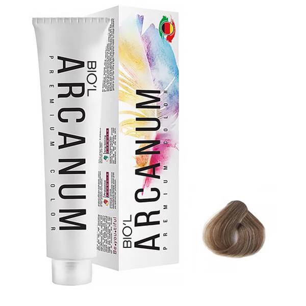 رنگ مو بیول مدل Arcanum شماره 8.8 حجم 100 میلی لیتر رنگ بلوند شکلاتی روشن
