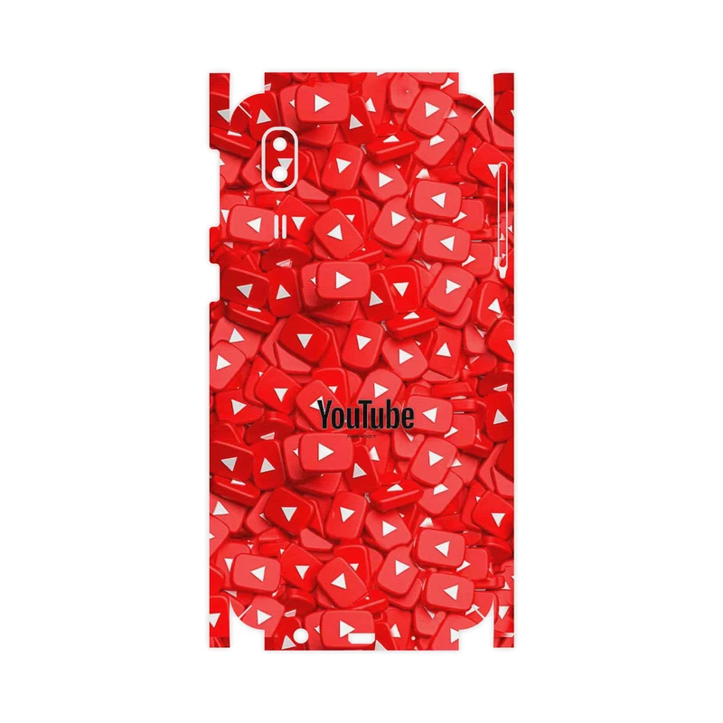 برچسب پوششی ماهوت مدل Youtube-FullSkin مناسب برای گوشی موبایل سامسونگ Galaxy A2 Core