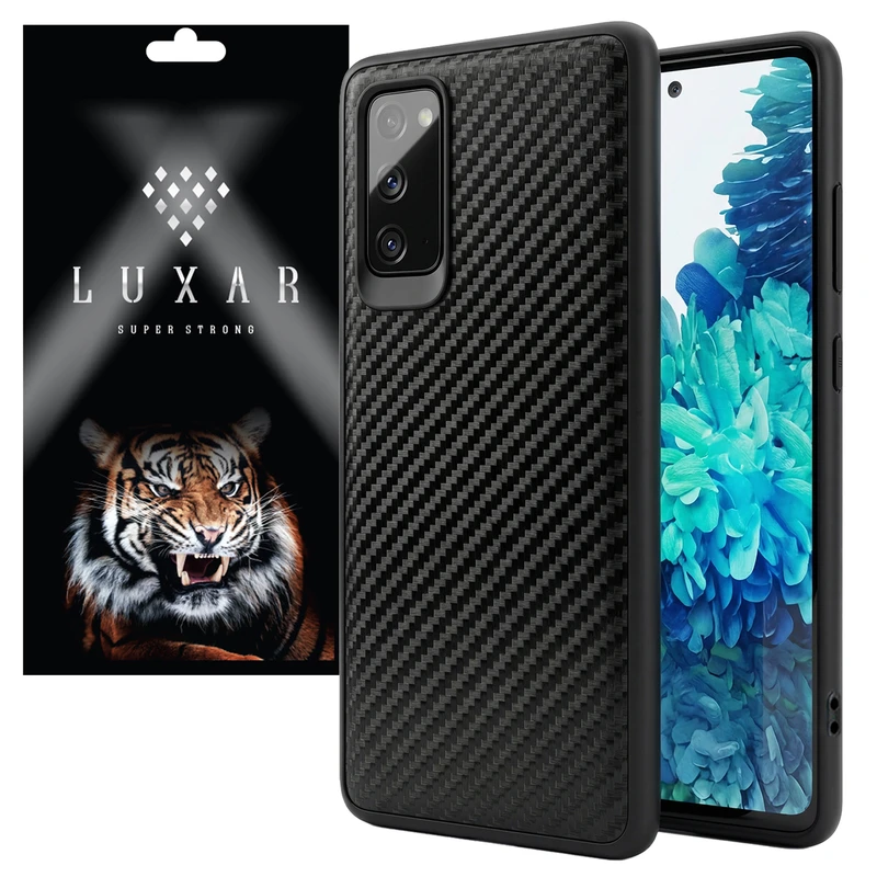 کاور لوکسار مدل S20FE _Carbon Line مناسب برای گوشی موبایل سامسونگ Galaxy S20 FE