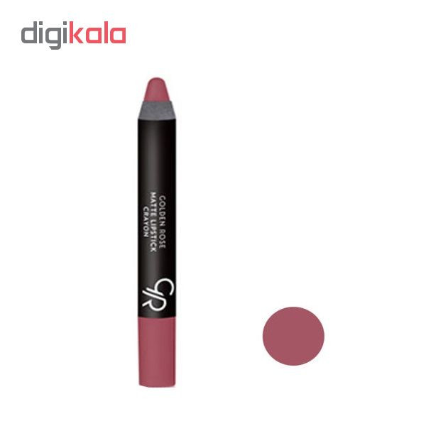 رژلب مدادی گلدن رز مدل Crayon شماره 08 رژلب مدادی گلدن رز مدل Crayon شماره 08