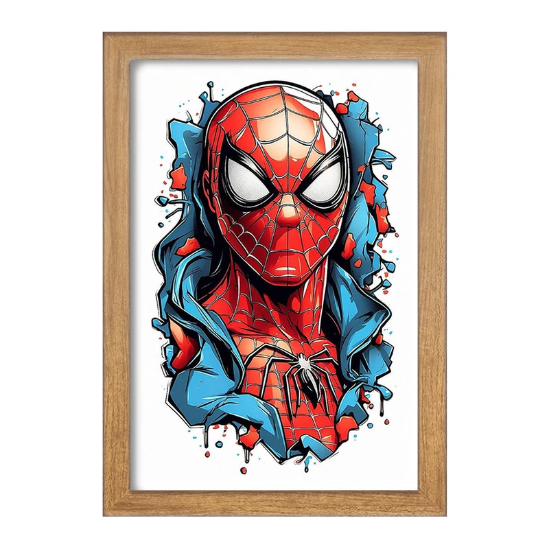 تابلو خندالو مدل مرد عنکبوتی (Spider Man) کد F2021