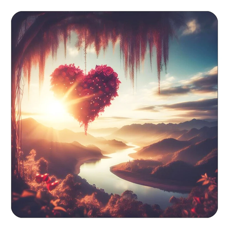 مگنت کاکتی مدل عاشقانه کد mp10435