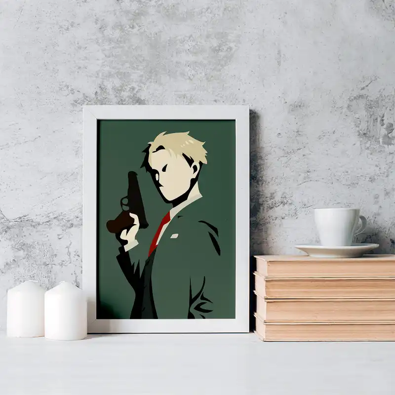 تابلو خندالو مدل لوید فورجر انیمه اسپای ایکس فمیلی کد 17722