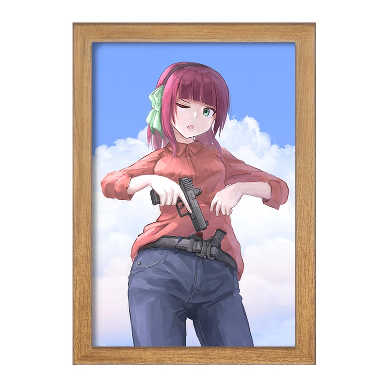 تابلو خندالو مدل یوری انیمه آنجل بیتس کد 31912