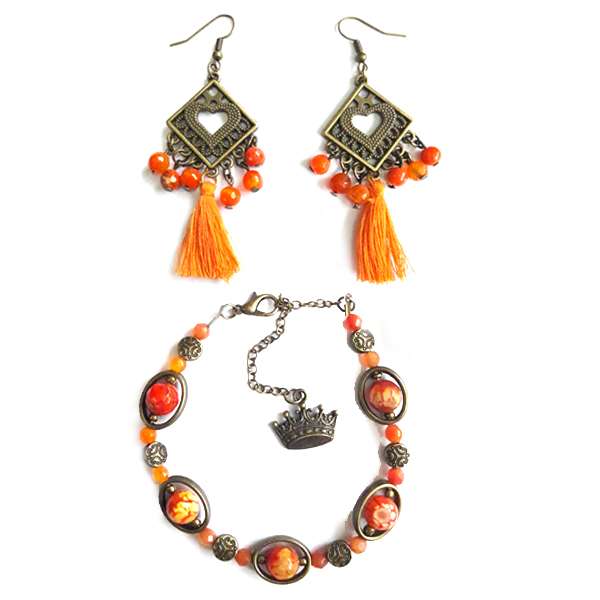 نیم ست زنانه مدل عقیق