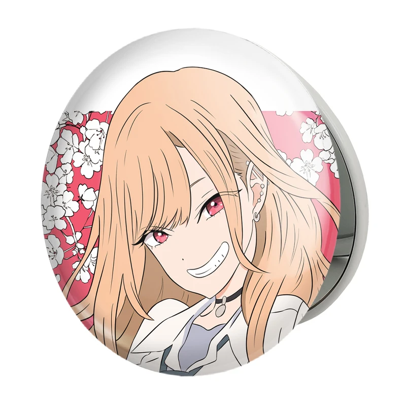 آینه جیبی خندالو طرح کیتاگاوا انیمه مای درس آپ دارلینگ مدل تاشو کد 23866 