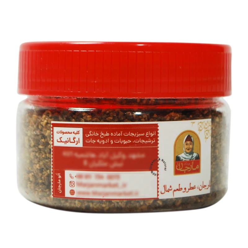 پسته کوهی بَنِه آسیاب شده فروشگاه مارجان - 100 گرم