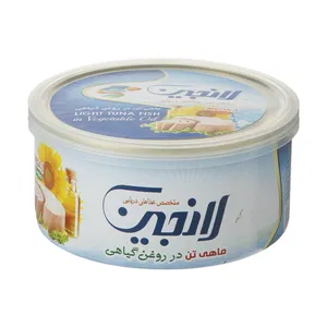 کنسرو ماهی تن در روغن گیاهی لانجین - 180 گرم 