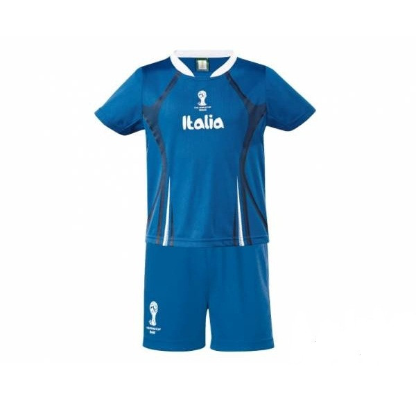 ست تی شرت و شلوارک  ورزشی پسرانه مدل تیم فوتبال ایتالیا 8307555