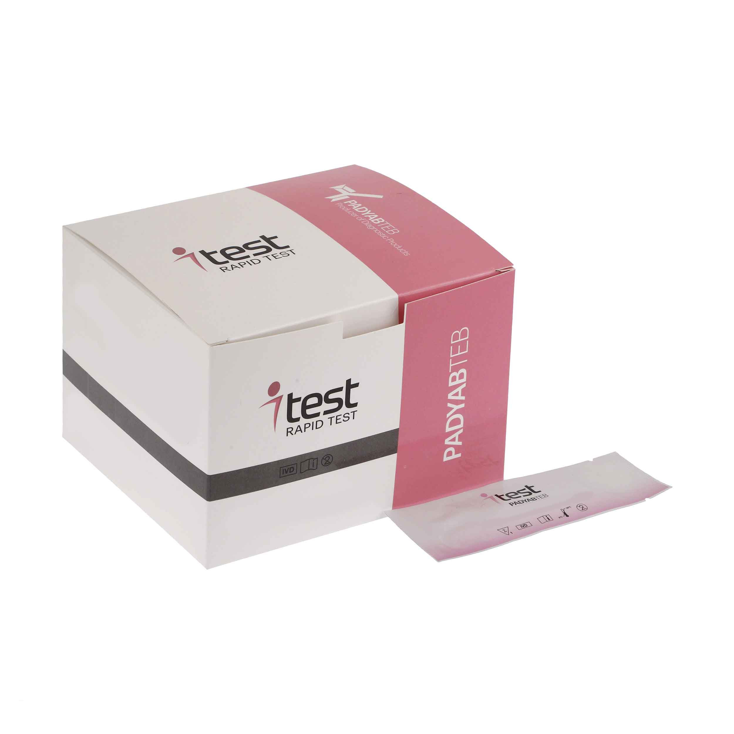 بیبی چک آی تست مدل Cassette بسته 50 عددی