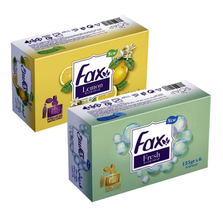 صابون شستشو فکس مدل L.G وزن 125 گرم مجموعه 2 عددی