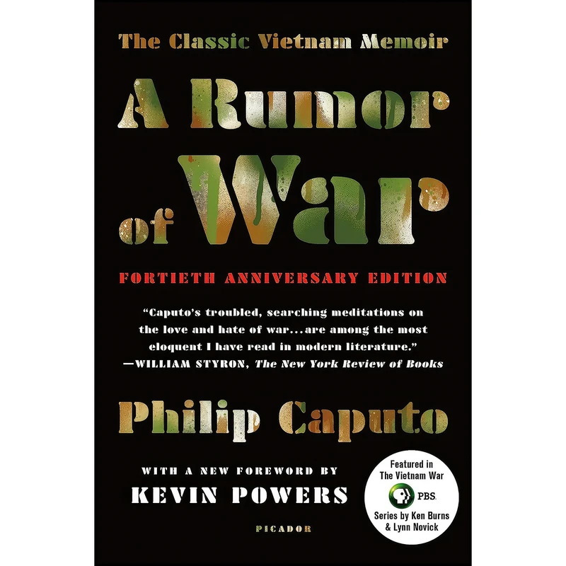 کتاب A Rumor of War اثر Philip Caputo and Kevin Powers انتشارات Picador