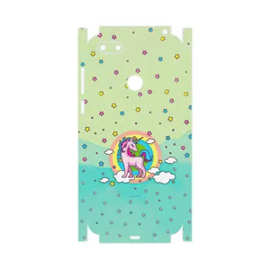 MAHOOT Rainbow unicorn adventure-FullSkin Cover Sticker for Motorola Moto E6 Play