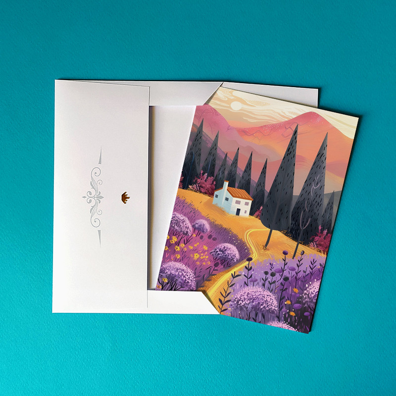 کارت پستال مدل سه بعدی کد CP47