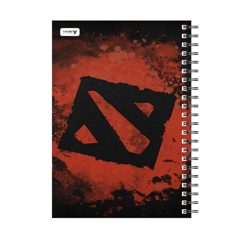 دفتر 120 برگ ویتادل طرح دوتا دو مدل 4