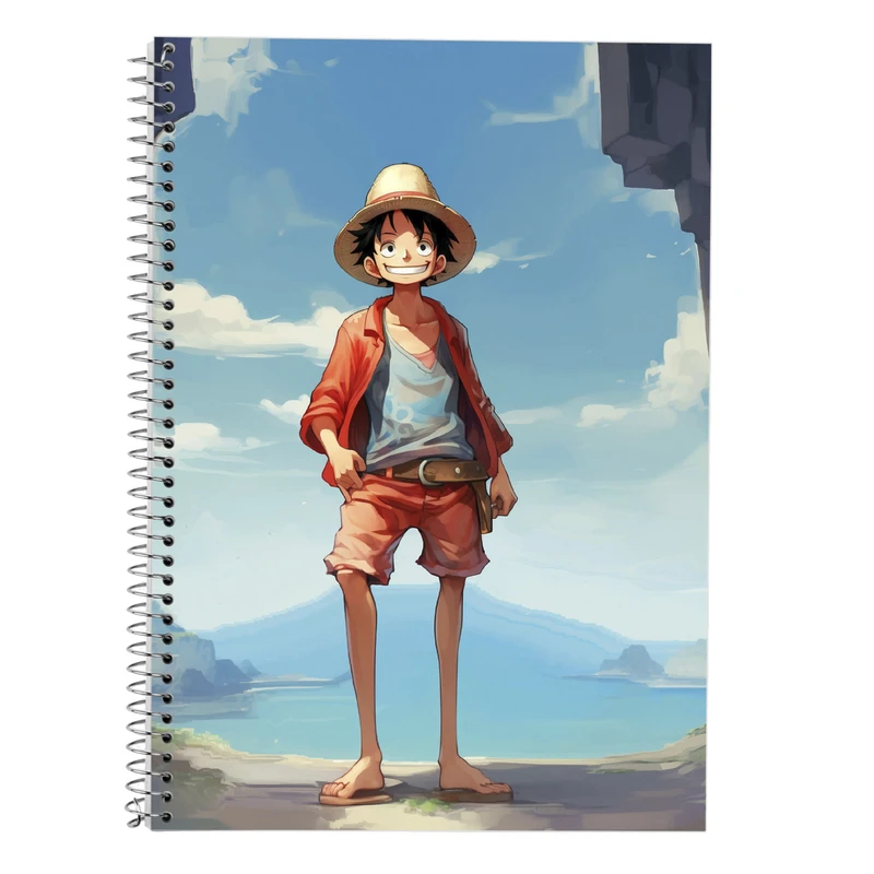 دفتر زبان 50 برگ مدوپد مدل One Piece کد DF11479