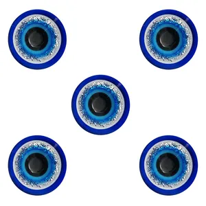 مهره ساخت زیورآلات مدل چشم و نظر تخت کد MC18 بسته 5 عددی