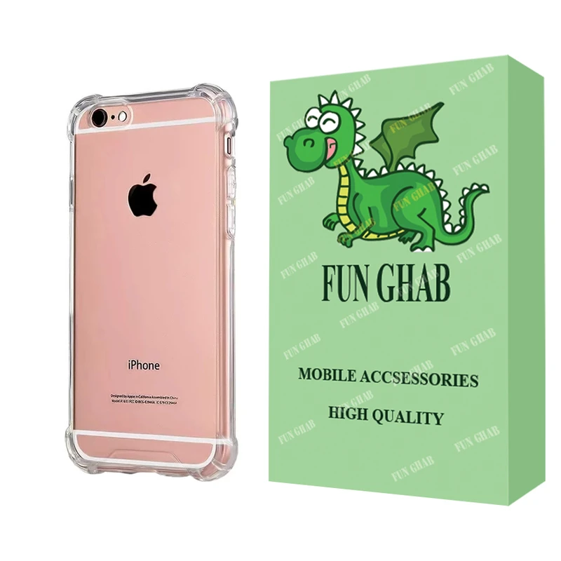  کاور فان قاب مدل ژله ای مناسب برای گوشی موبایل اپل iPhone 6