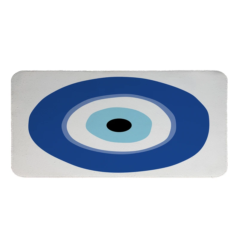 پادری طرح چشم زخم کد 9230 سایز 60 × 110 سانتی متر