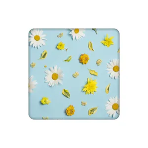 زیرلیوانی طرح گل بابونه کد    5161764