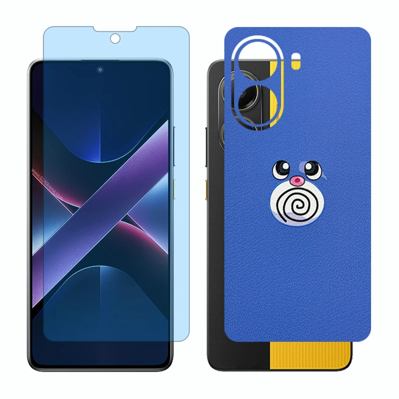 محافظ صفحه نمایش آنتی بلو گلس مدل Together مناسب برای گوشی موبایل شیائومی Poco X7 Pro به همراه برچسب پوششی پشت گوشی