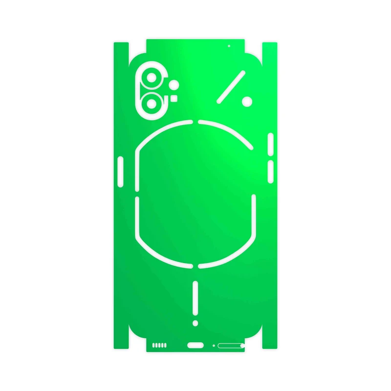 برچسب پوششی ماهوت مدل Matte-Green-FullSkin مناسب برای گوشی موبایل ناتینگ Phone 1