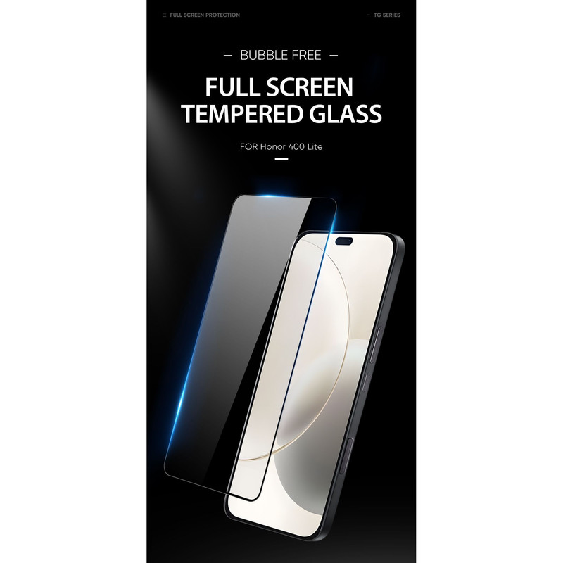 خرید و قیمت محافظ صفحه نمایش شیشه ای بادیگارد مدل FH مناسب برای گوشی موبایل آنر Honor X8c