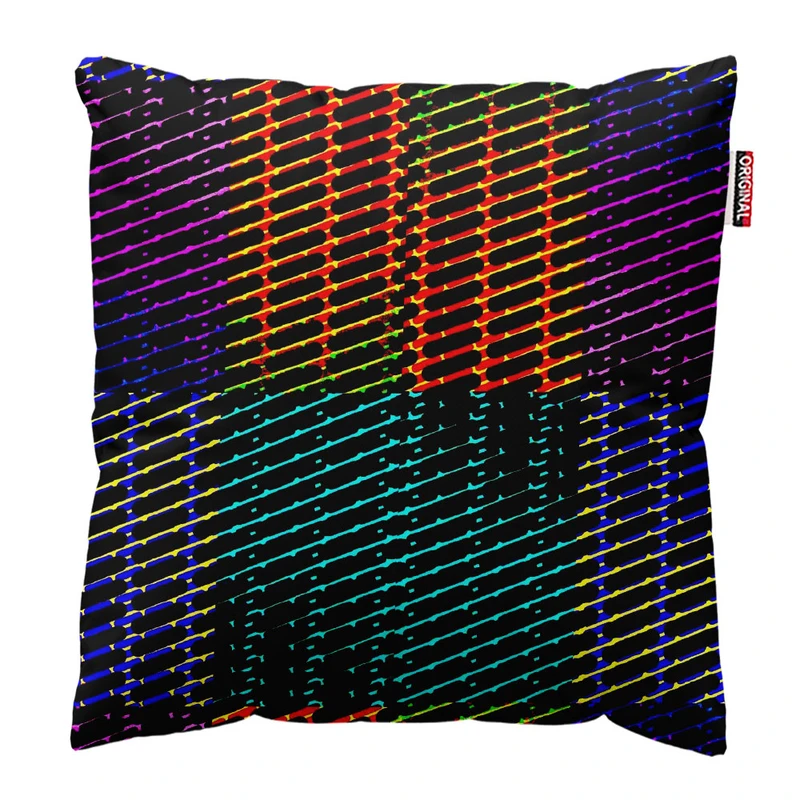 کوسن پاد آفرین طرح رنگی کد 3645 سایز 30*30 سانتی متر