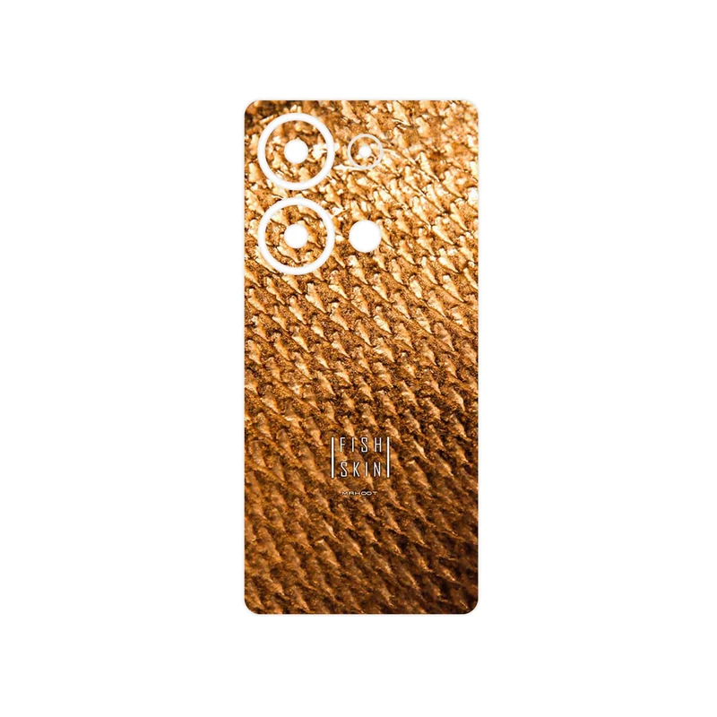 برچسب پوششی ماهوت مدل Fish Skin مناسب برای گوشی موبایل شیائومی Poco M6 Pro 4G