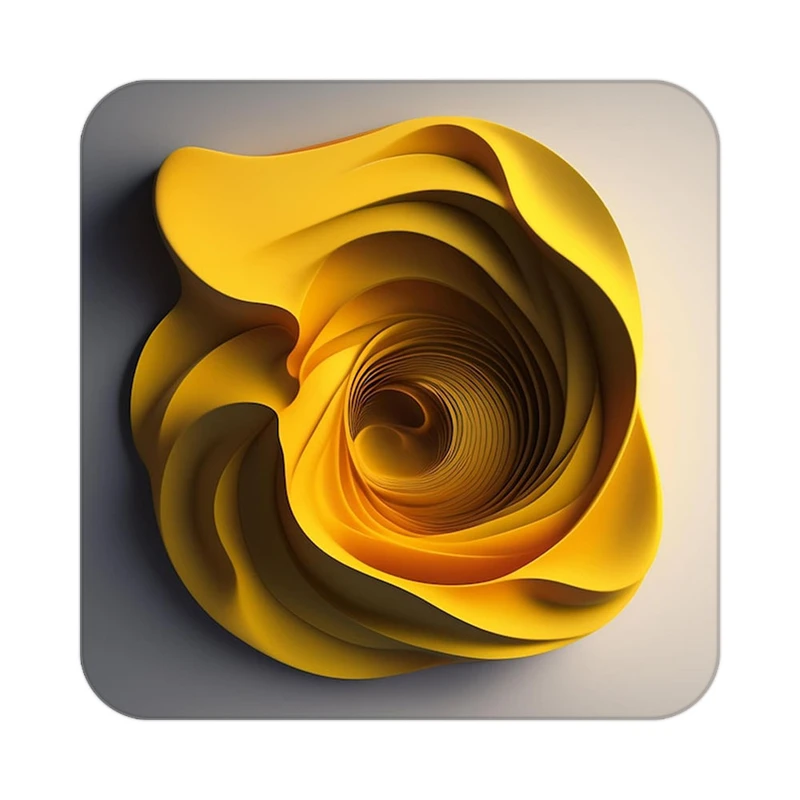 زیر لیوانی کاکتی طرح گل مدل mp19801