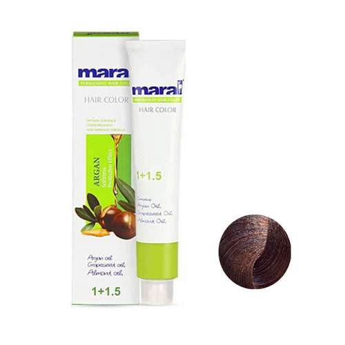 رنگ مو مارال شماره 6.68 حجم 100 میلی لیتر رنگ ماهاگونی شرابی