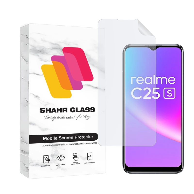 محافظ صفحه نمایش شهر گلس مدل MTNANFSH مناسب برای گوشی موبایل ریلمی C25s