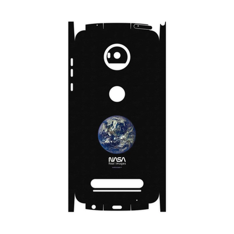 برچسب پوششی ماهوت مدل NASA Home Earth-FullSkin مناسب برای گوشی موبایل موتورولا Moto Z2 Play