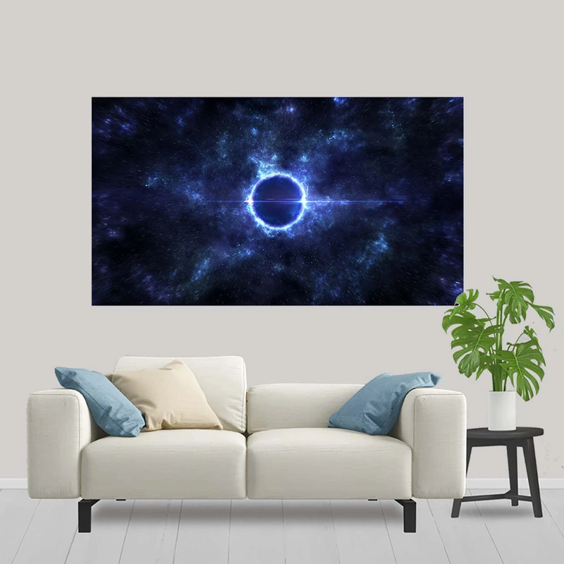 پوستر پارچه ای مدل کهکشان کد 017