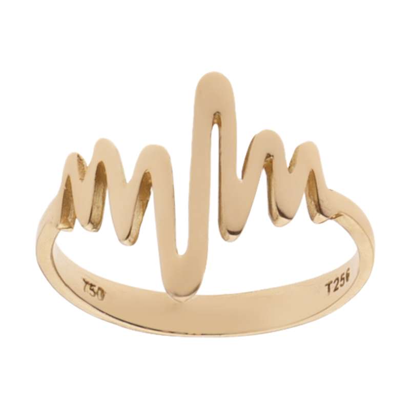 انگشتر طلا 18 عیار زنانه مایا ماهک مدل MR0816