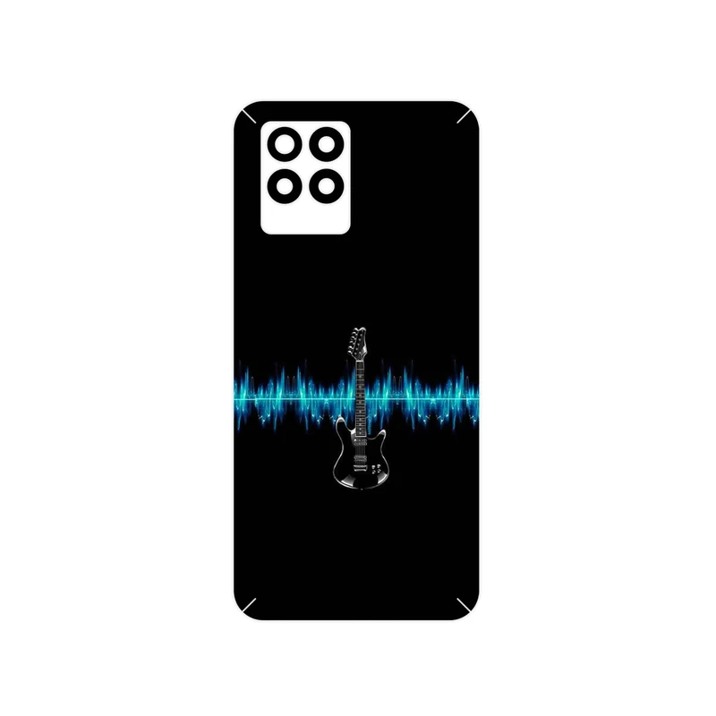 برچسب پوششی ماهوت مدل Electric Guitar مناسب برای گوشی موبایل ریلمی 8 Pro