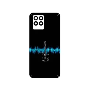 MAHOOT Electric Guitar Cover Sticker for Realme 8 Pro