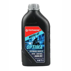روغن موتور سیکلت تمام سنتتیک توتاچی مدل SN 20W-50 حجم 1 لیتر
