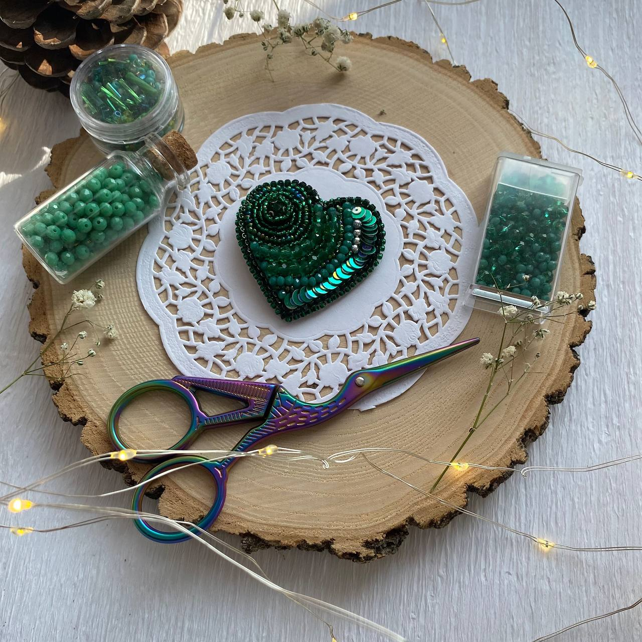 گل سینه دست ساز زنانه مدل GS113