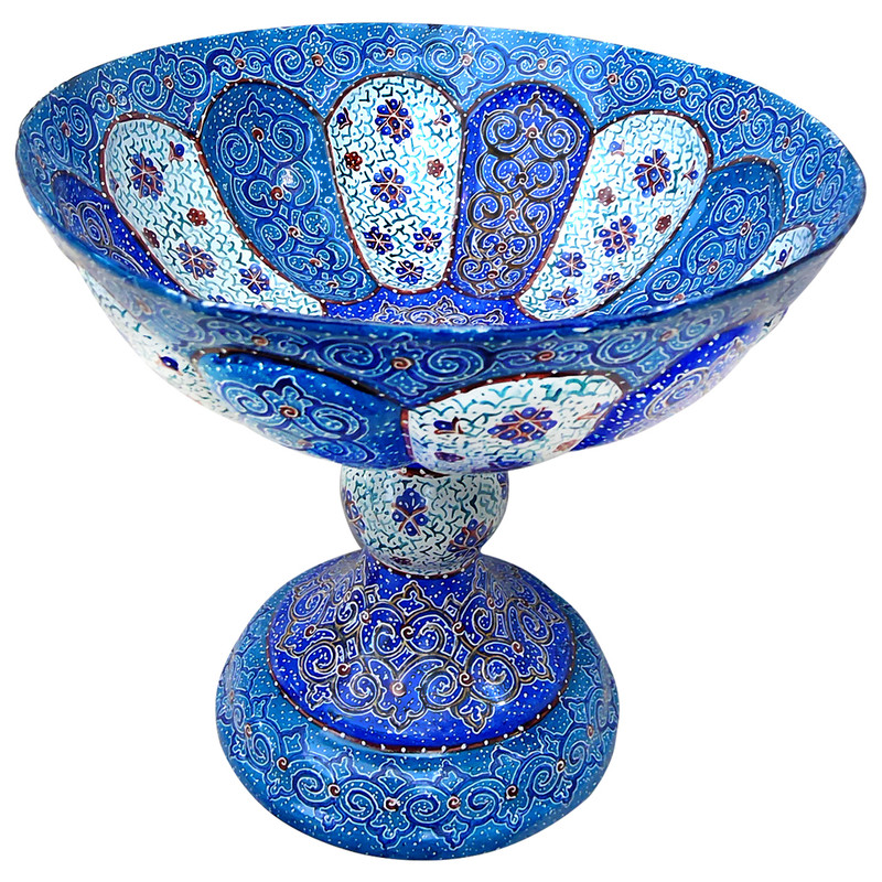  شکلات خوری میناکاری آسمانی مدل CH-3