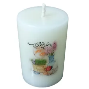 شمع مدل عید نوروز استوانه